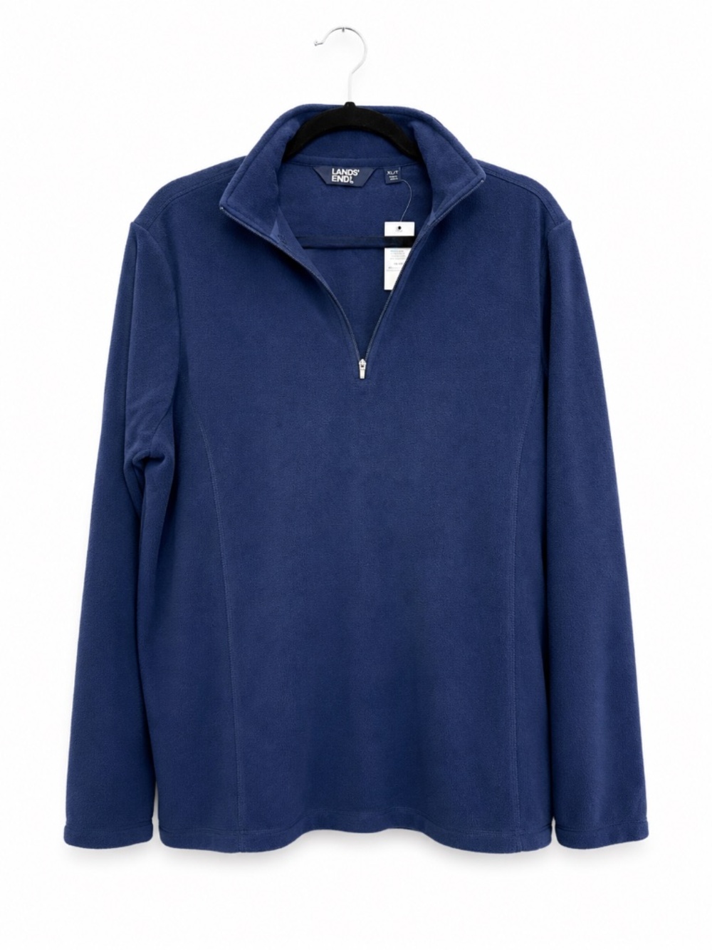 Land End Anyweather Fleece Quarter Zip Pullover - Women's XL/Tall - NWT